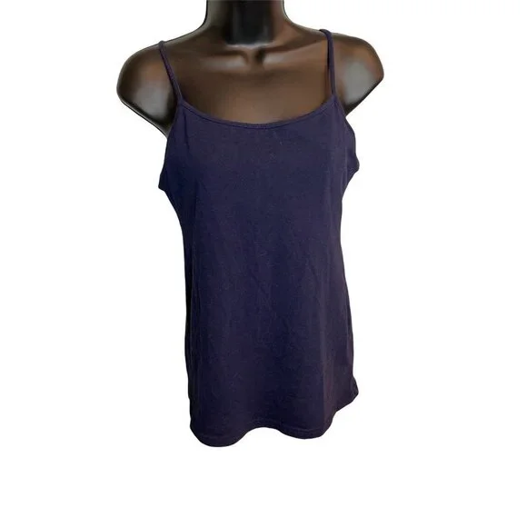 Gap Navy Blue Camisole Top with Adjustable Straps Sz M - Picture 1 of 7